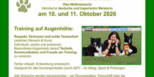 Seminar-Wochenende mit Shauna Wenzel