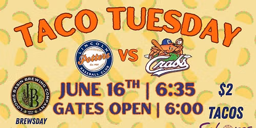 Taco Tuesday & Brewsday vs. Crabs