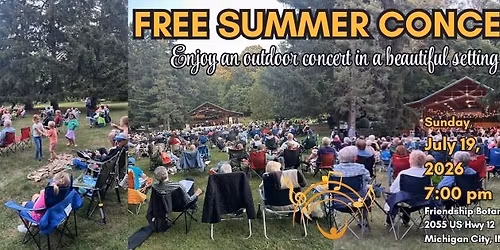 La Porte County Symphony Orchestra's Free Summer Gardens Concert