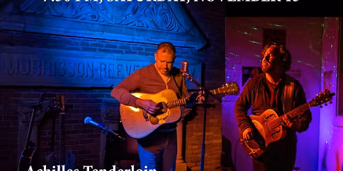 Yellow Springs: Achilles Tenderloin wsg Chad Wonsik at Trail Town Brewing