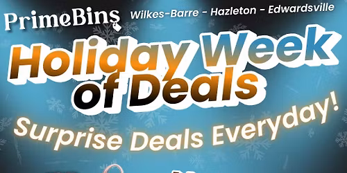 Holiday Week of Deals: Deals Secret Until Store Opens!