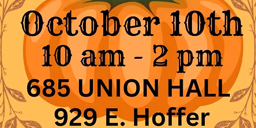 Fall craft show