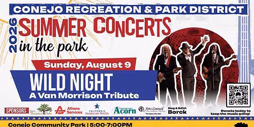 Summer Concert: Wild Night | A Van MOrrison Tribute