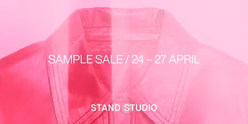 STAND STUDIO SAMPLE SALE