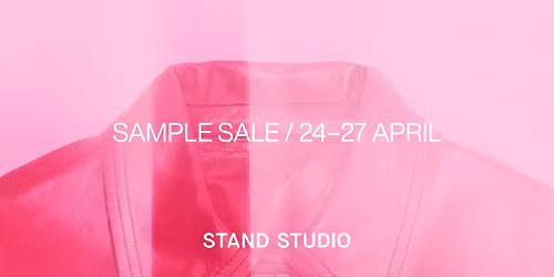 STAND STUDIO SAMPLE SALE