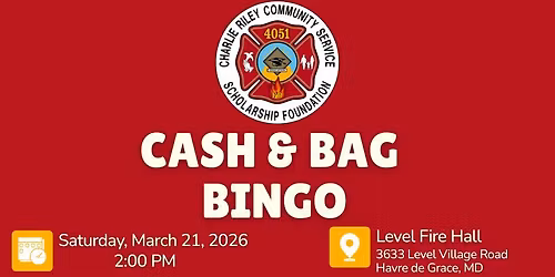 Cash & Bag Bingo