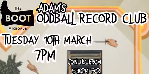 Adam\u2019s Oddball Record Club