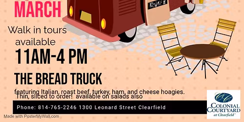 food truck Wednesday featuring Bread Truck