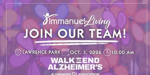 2026 Walk to End Alzheimer's Flathead Valley | Team Immanuel Living