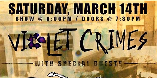 Punk Night feat Violet Crimes with Lake City All Stars, Champlain Shoregasm, and Mortuary Service