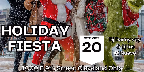 TropicalCleveland's Holiday Fiesta Sat Dec 20th @ Nuevo