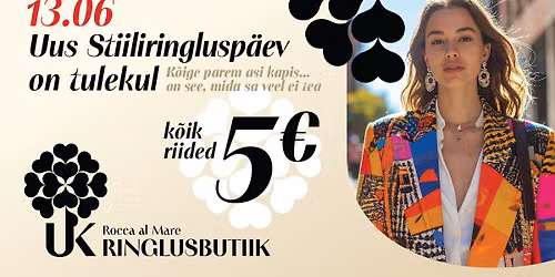 Stiiliringlusp\u00e4ev Rocca UKis \u2013 k\u00f5ik riided 5 \u20ac