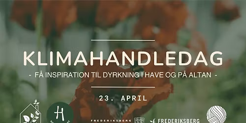 Klimahandledag - f\u00e6llesspisning & planteworkshops