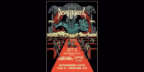 Death Angel - Act III | Denver, CO