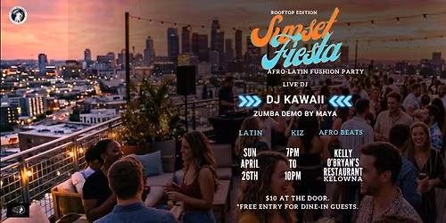 Sunset Fiesta: Afro-Latin Fusion Party 