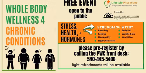 Whole body wellness for chronic conditions