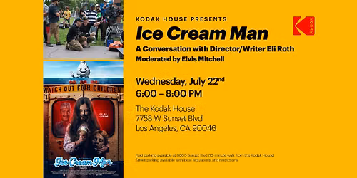 Ice Cream Man: A Conversation with Director\/Writer Eli Roth