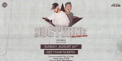 \ud83c\udf7e \ud83c\udfac NOCTURNE \u2013 MOVIE AFTER-PARTY