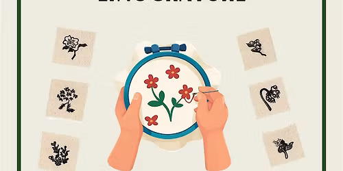 Fabric printing workshop for kids