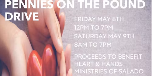 CONSTABLES GOODWILL PENNIES ON THE POUND DRIVE