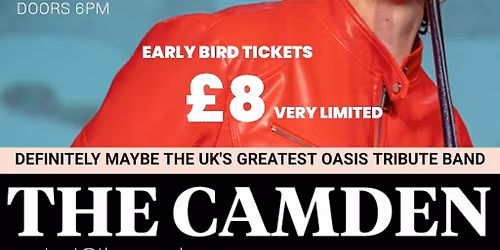 OASIZ - The UKs Greatest Oasis Tribute Live at The Camden