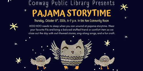 October Pajama Storytime
