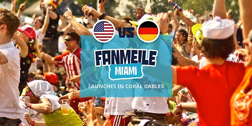 Fanmeile Miami Grand Opening Party at Bay 13 | Live Music with VRONI