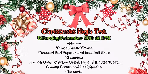 Christmas High Tea