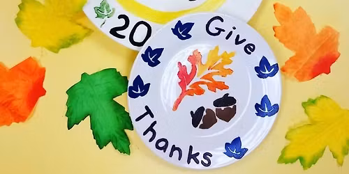 Garden Artists: Thanksgiving Plates