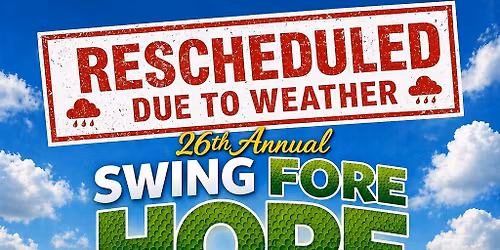 Golf Tournament \u201cSwing Fore Hope\u201d