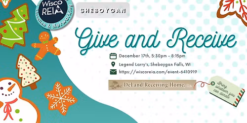 WiscoREIA Sheboygan: Christmas Party: Give & Receive