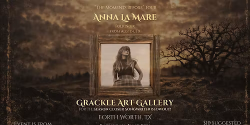 Grackle Art Gallery | Season Closer Songwriter Blowout