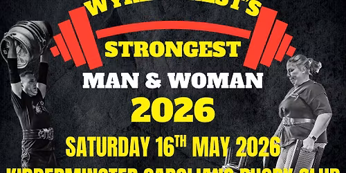 Wyre Forest\u2019s Strongest Man & Woman 2026