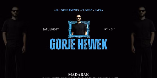 Gorje Hewek at MadaRae