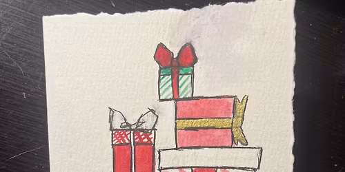 DIY Watercolor Christmas Cards