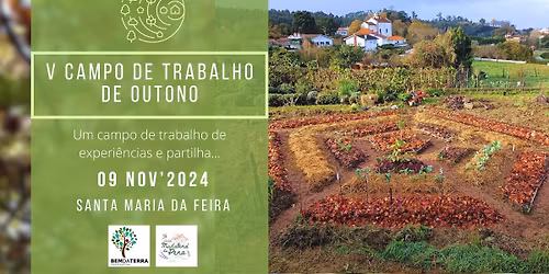 V Campo de Trabalho de Outono em Permacultura
