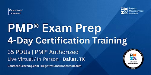 PMP\u00ae Exam Prep Certification Training (Dallas) - 2 Weekends (Sat - Sun)
