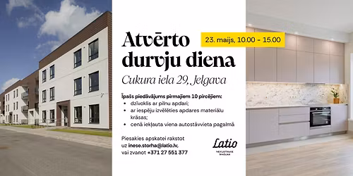 Atv\u0113rto durvju diena Cukura Namos - Jelgav\u0101