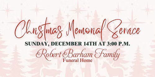 Annual Christmas Memorial Service