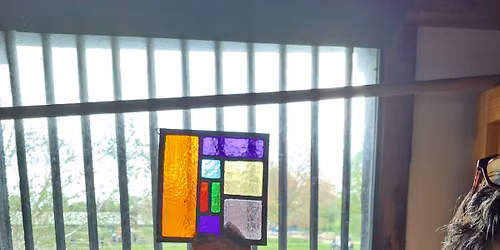 STAINED GLASS PANEL IN A DAY