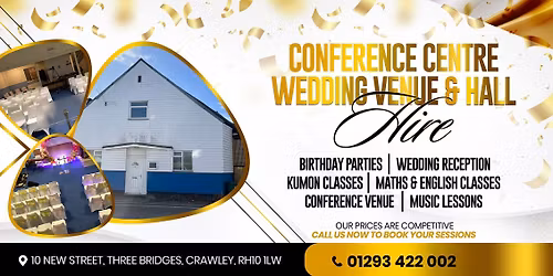 Conference & Hall Hire Crawley 