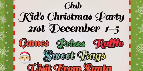 boarshaw working mens club kids Christmas party