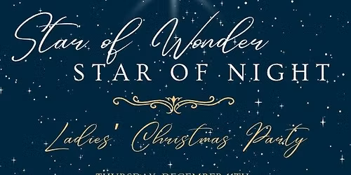 LADIES CHRISTMAS PARTY