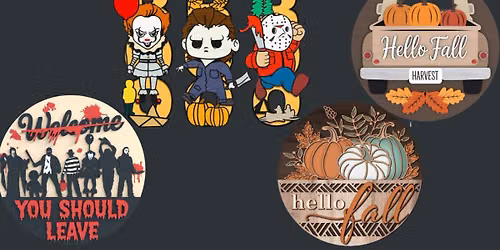 Halloween and Fall Door Signs