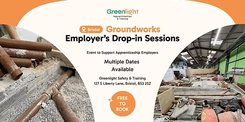 Greenlight Groundworks Employer's Drop In Sessions (Bristol)