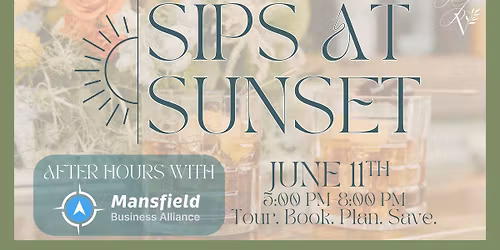 Networking Sips at Sunset