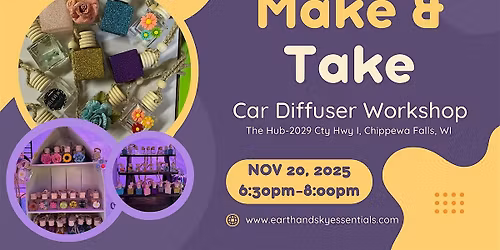 Make & Take: Car Diffuser Workshop