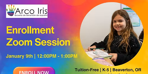 Arco Iris Information Session - January 9, 2026