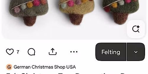 Felt Ornament & Sip with Wooly Mama