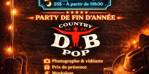 Party fin d'ann\u00e9e D.B country pop